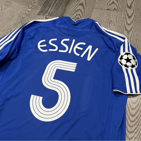 Chelsea Champions League 2007/2008 Home Jersey ESSIEN #5 - Picture 2 of 7